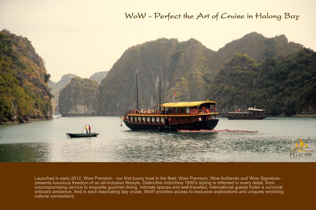 Pelican Classic Cruise Ha Long Exterior foto